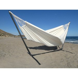 Hamac sur pied inka xxl ecru