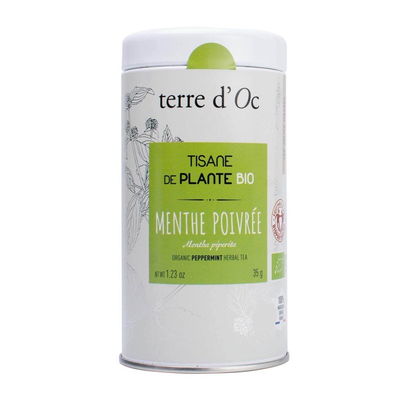 Menthe poivrée - tisane de plante bio