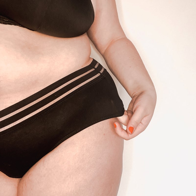 Culotte menstruelle coton bio 54-56(3xl)