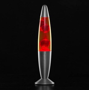Lampe lave la rouge flamboyante! 30 cm