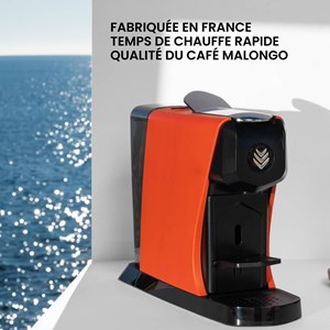 Machine expresso eoh orange terracotta mat