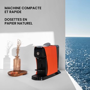 Offre machine expresso eoh orange terracotta mat