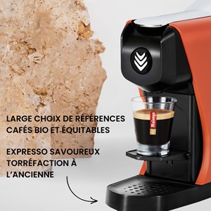 Machine expresso eoh orange terracotta mat