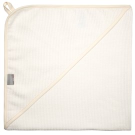 Cape de bain bébé nid d'abeille coton