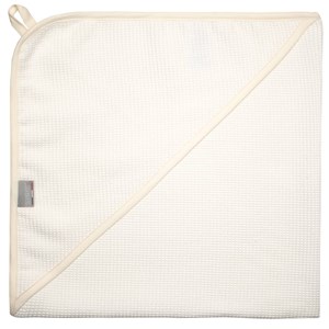 Cape de bain bébé nid d'abeille coton