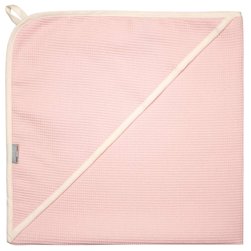 Cape de bain bébé nid d'abeille coton