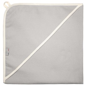 Cape de bain bébé nid d'abeille coton