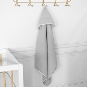 Cape de bain bébé nid d'abeille coton