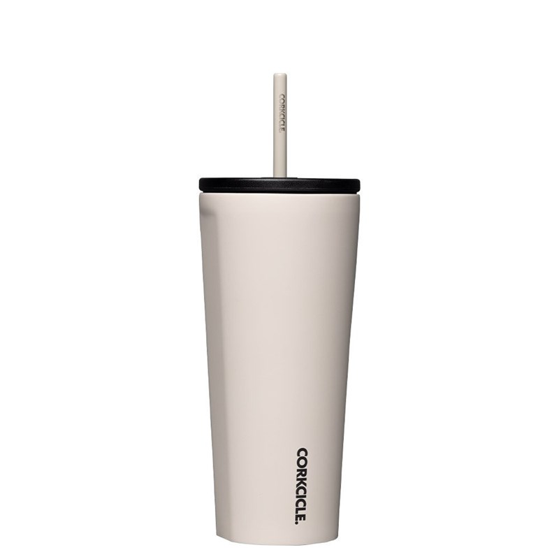 Corkcicle - Gobelet isotherme et  paille 71cl -latte