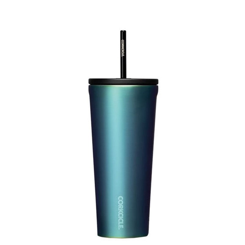 Corkcicle - Gobelet avec paille 71cl -turquoise