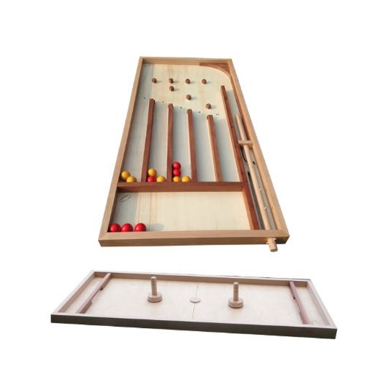 Jeu concept bois et jeux marron