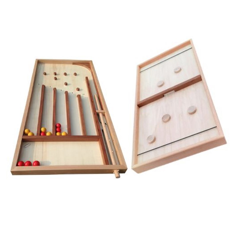 Jeu concept bois et jeux marron