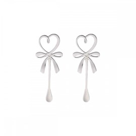 Cuillères argent coeur - lot de 2