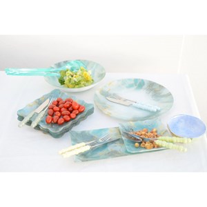 Couteaux a dessert argent avec manches m