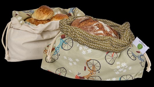 Sac à pain bicyclette corbeille