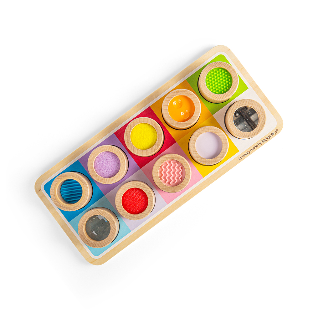 Sharplace 4 Accessoires Planche Sensorielle Busy Board – Boussole, Fermetures & Jouets Montessori Éducatifs Pour Enfants