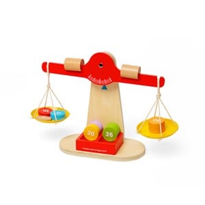 Jeu de balance en bois