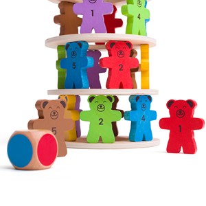 Jeu de nounours culbutants