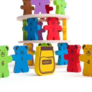 Jeu de nounours culbutants
