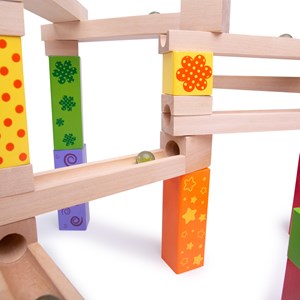 Ensemble de jeu marble run de 53 pièces