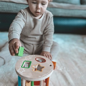 Premier trieur de formes roulantes