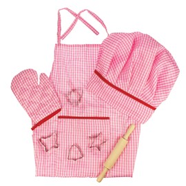 Coffret de chef rose enfant