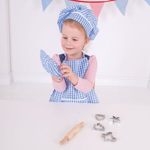 Ensemble de chef bleu pour enfants