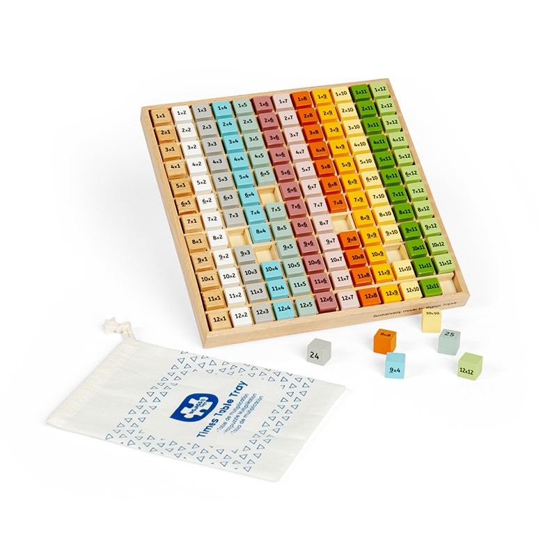 Bigjigs Toys - Plateau des tables de multiplication