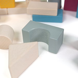 Tambour de 50 blocs de bois