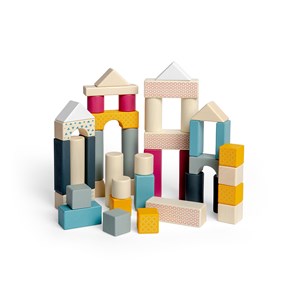 Tambour de 50 blocs de bois