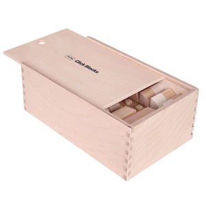 Cliquer sur l'ensemble de blocs en bois