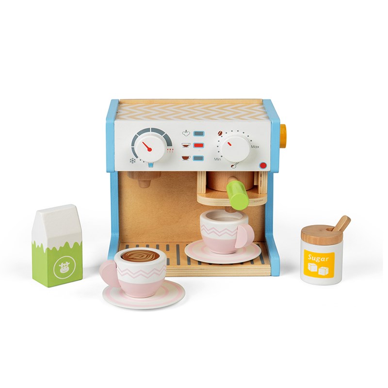Bigjigs Toys - Cafetière expresso en bois