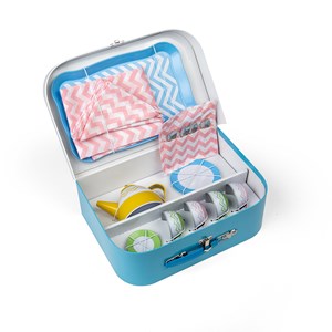 Service à thé en étain pour enfants