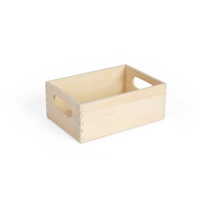 Caisse de nourriture en bois