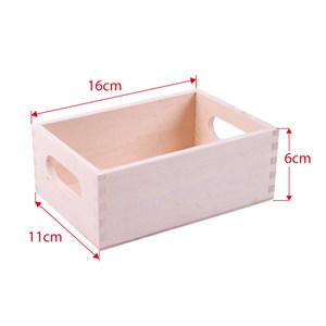 Caisse de nourriture en bois