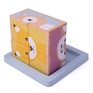 Puzzle cube des bois