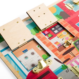 Tableau d'activités loquets et captures