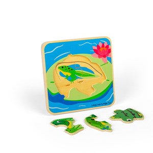 Puzzle du cycle de vie - grenouille