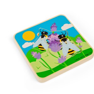 Puzzle du cycle de vie - abeille