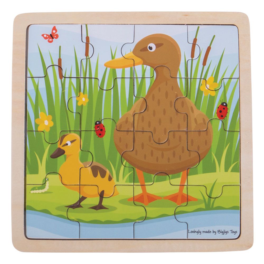 Ancien jouet bois quille caneton canard années 30 VILAC