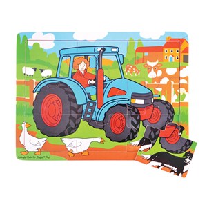 Puzzle plateau tracteur - petit