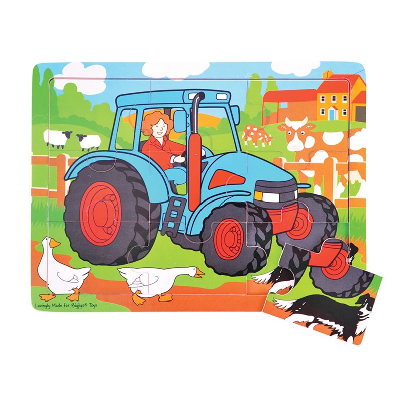 Puzzle plateau tracteur - petit