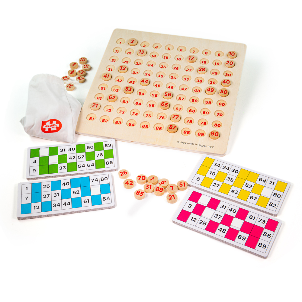 Toyland® Bingo Game - Jeu De Société Familial - Activité Pluie - Dès 4 Ans