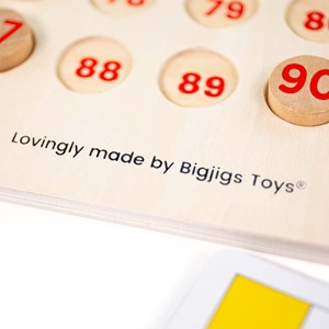 Jeu de bingo traditionnel en bois