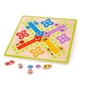 Jeu ludo en bois