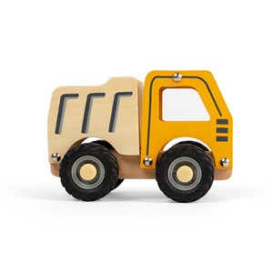 Mini camion-benne en bois