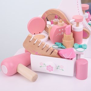 Kit vanité en bois pour enfants