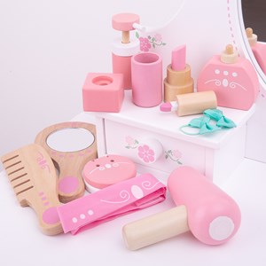 Kit vanité en bois pour enfants