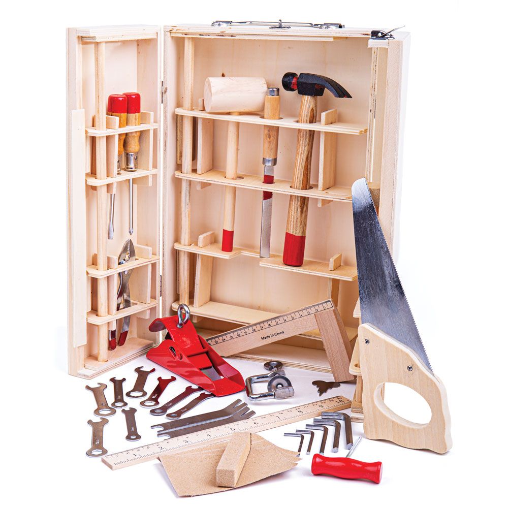 Outils Bleue pour Enfant, Malette à Outils Enfant en Forme de Camion 17