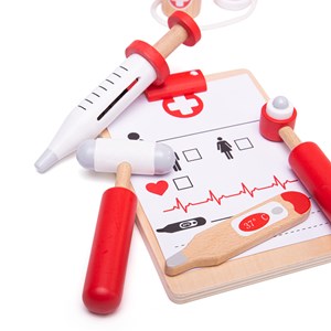 Sac et accessoires du médecin